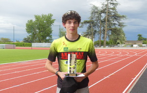 Gabriel remporte le challenge run agglo !