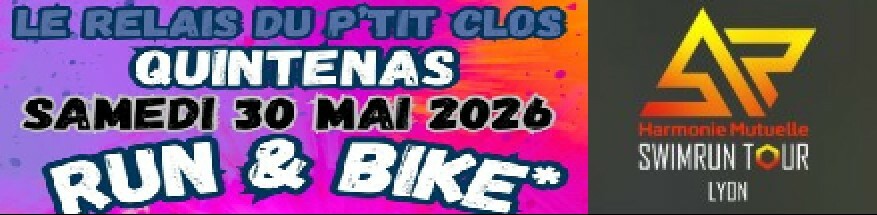 Swimrun Lyon & run and bike Quintenas