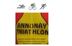 INSCRIPTIONS TRIATHLON