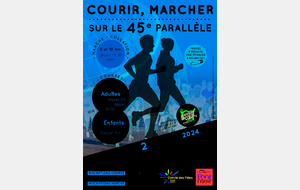 Courir sur le 45e Parallèle