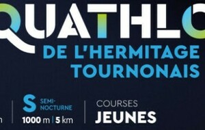 Belle participation au 3ᵉ aquathlon de l’Hermitage Tournonais