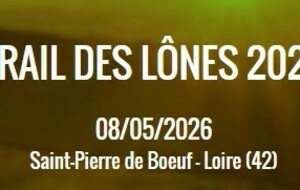 Trail des Lones