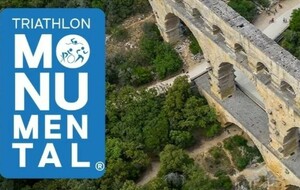 Triathlon monumental Nimes