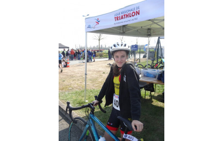 Noémie qualifiée au championnat de France de Duathlon 2019